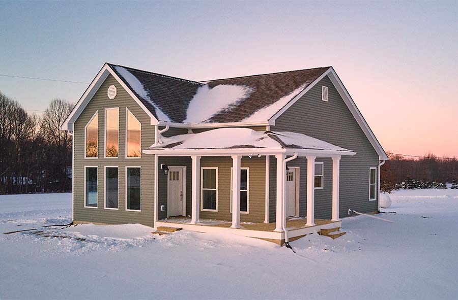 Modern farmhouse style home