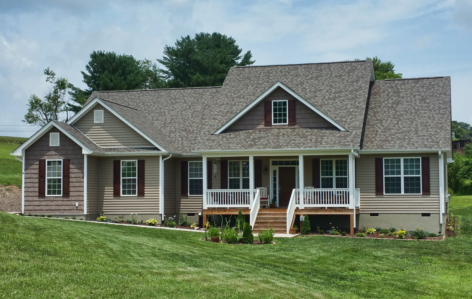 Modern farmhouse style home