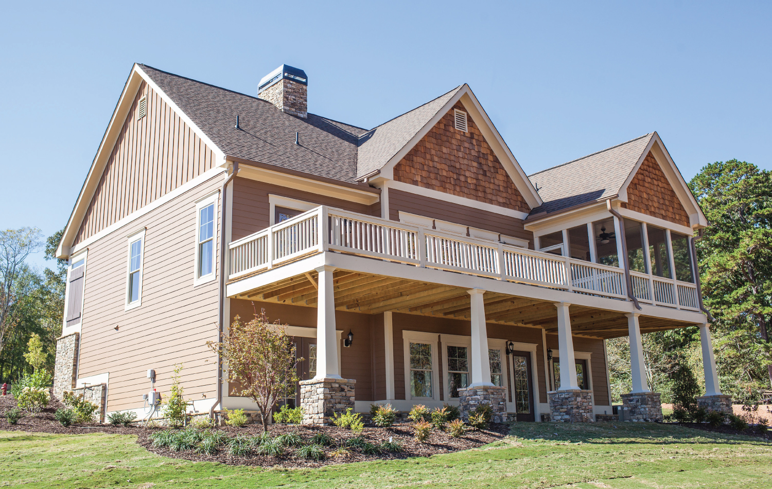 Modern farmhouse style home