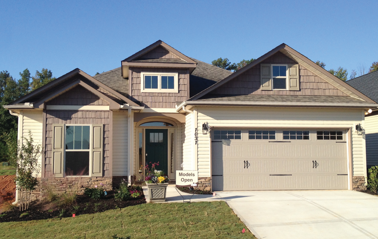 Modern farmhouse style home