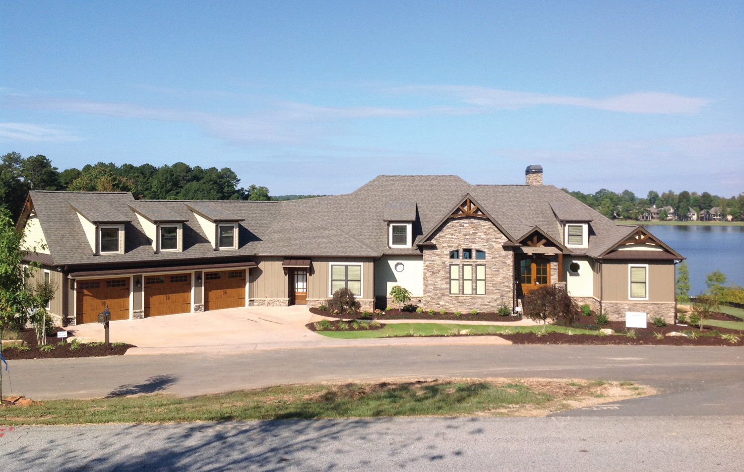 Modern farmhouse style home