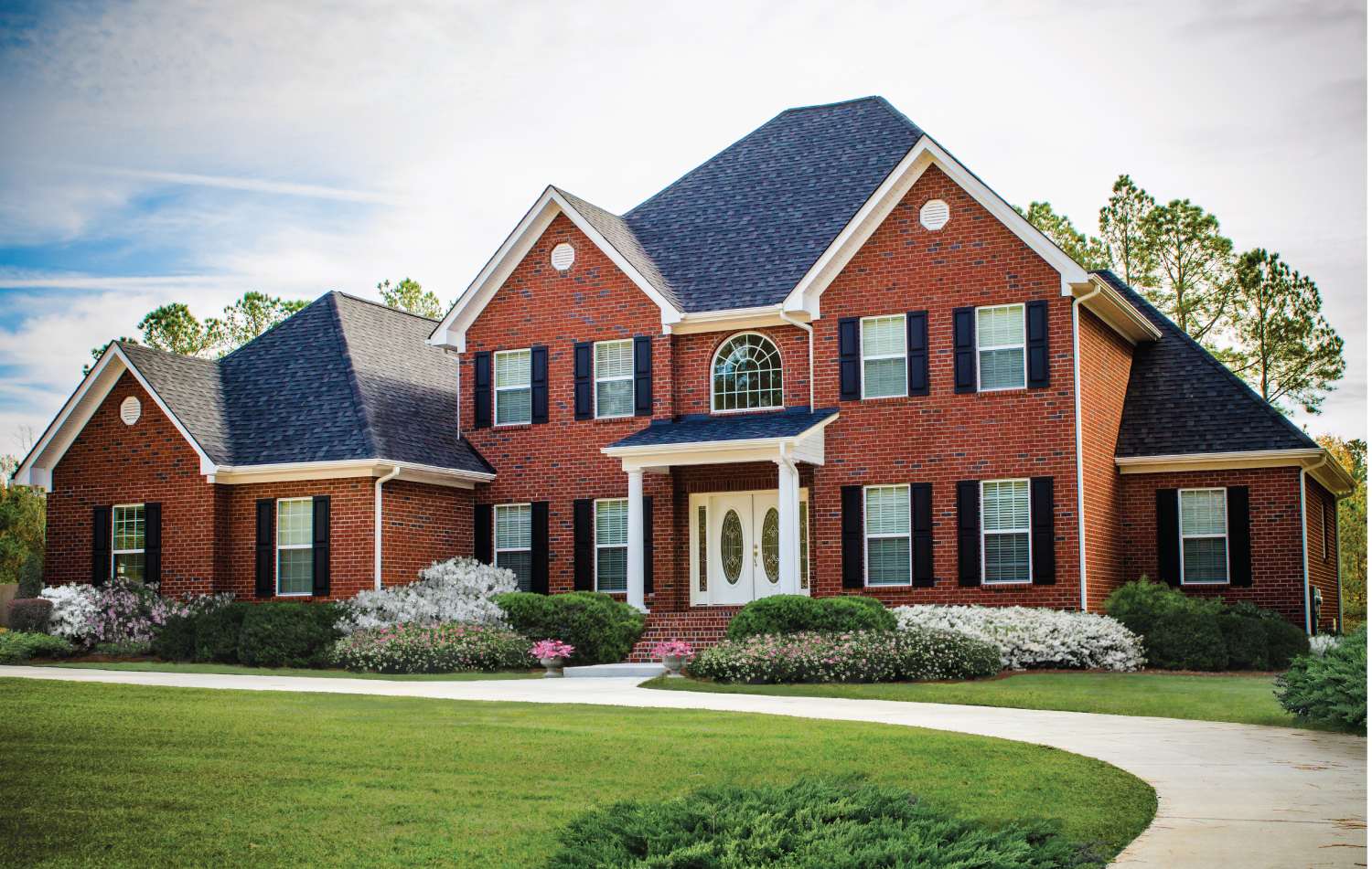 Modern farmhouse style home