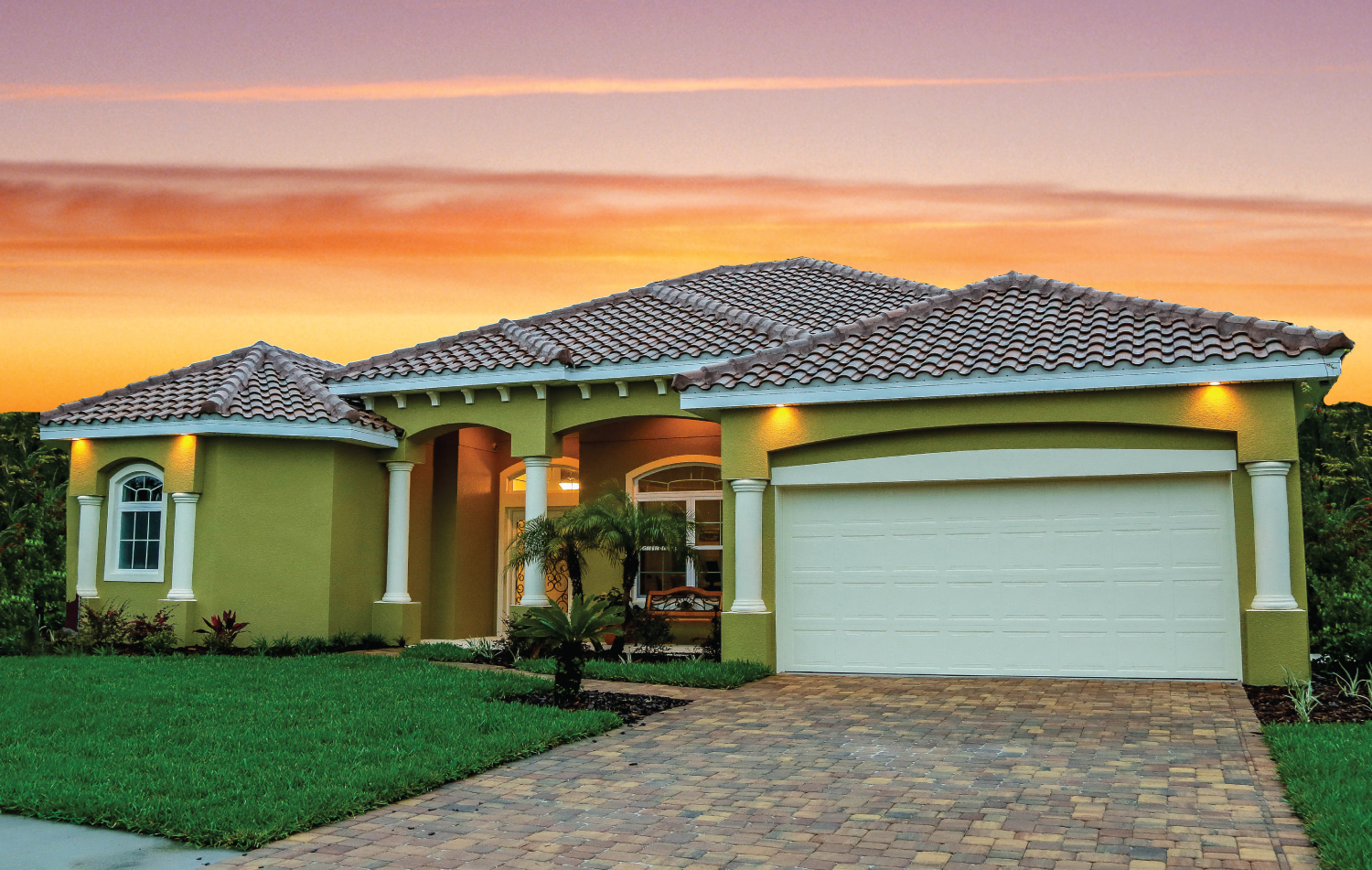 Modern farmhouse style home