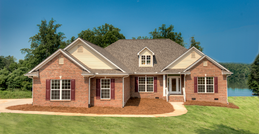 Modern farmhouse style home