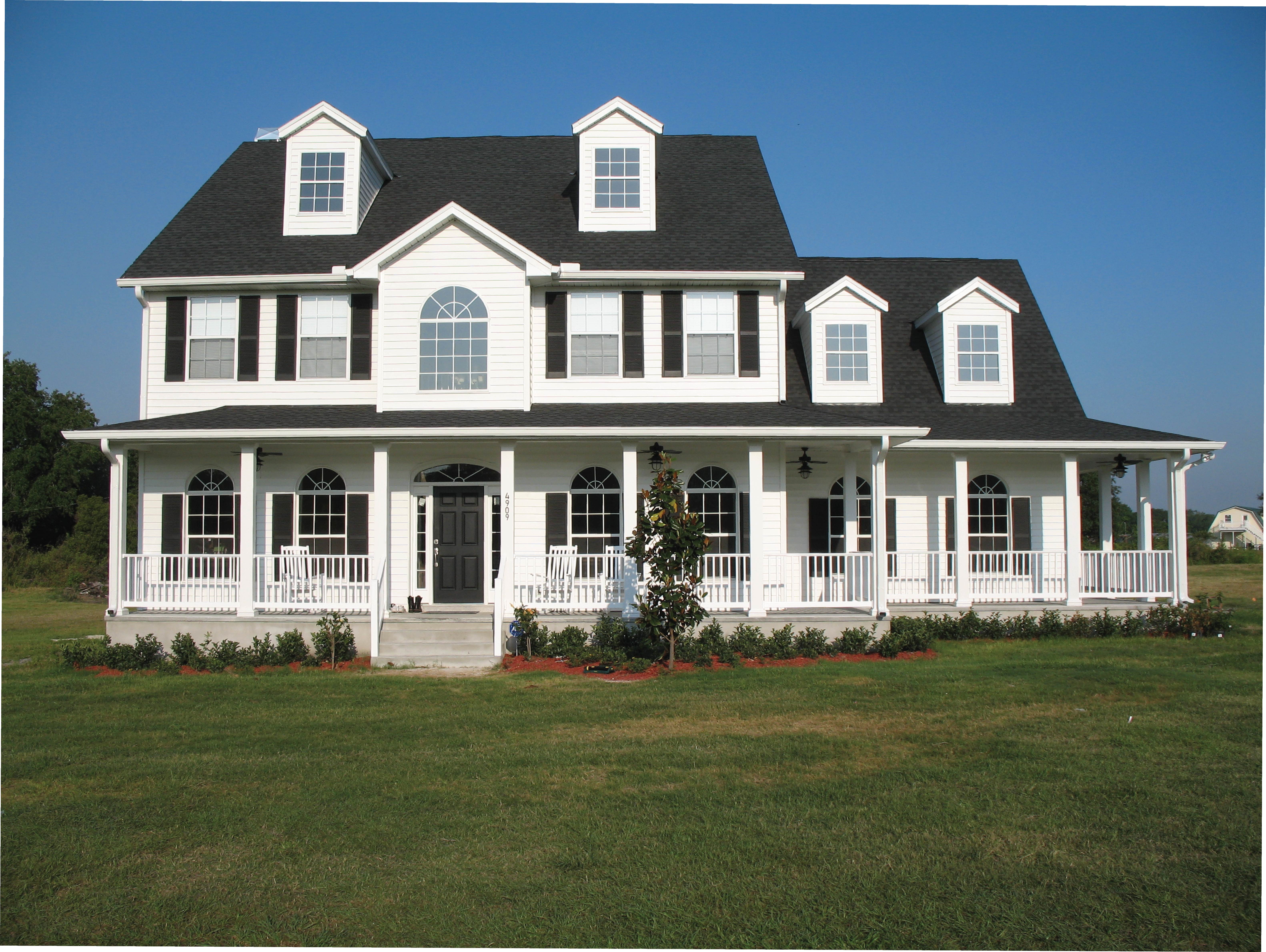 Modern farmhouse style home